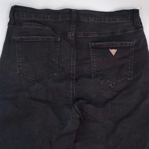 Guess Jeans high-rise stretch black women's size 32 - Picture 4 of 16